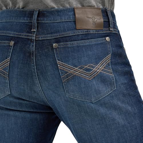 Wrangler Men's Brockton 44 Slim 20X Jeans2