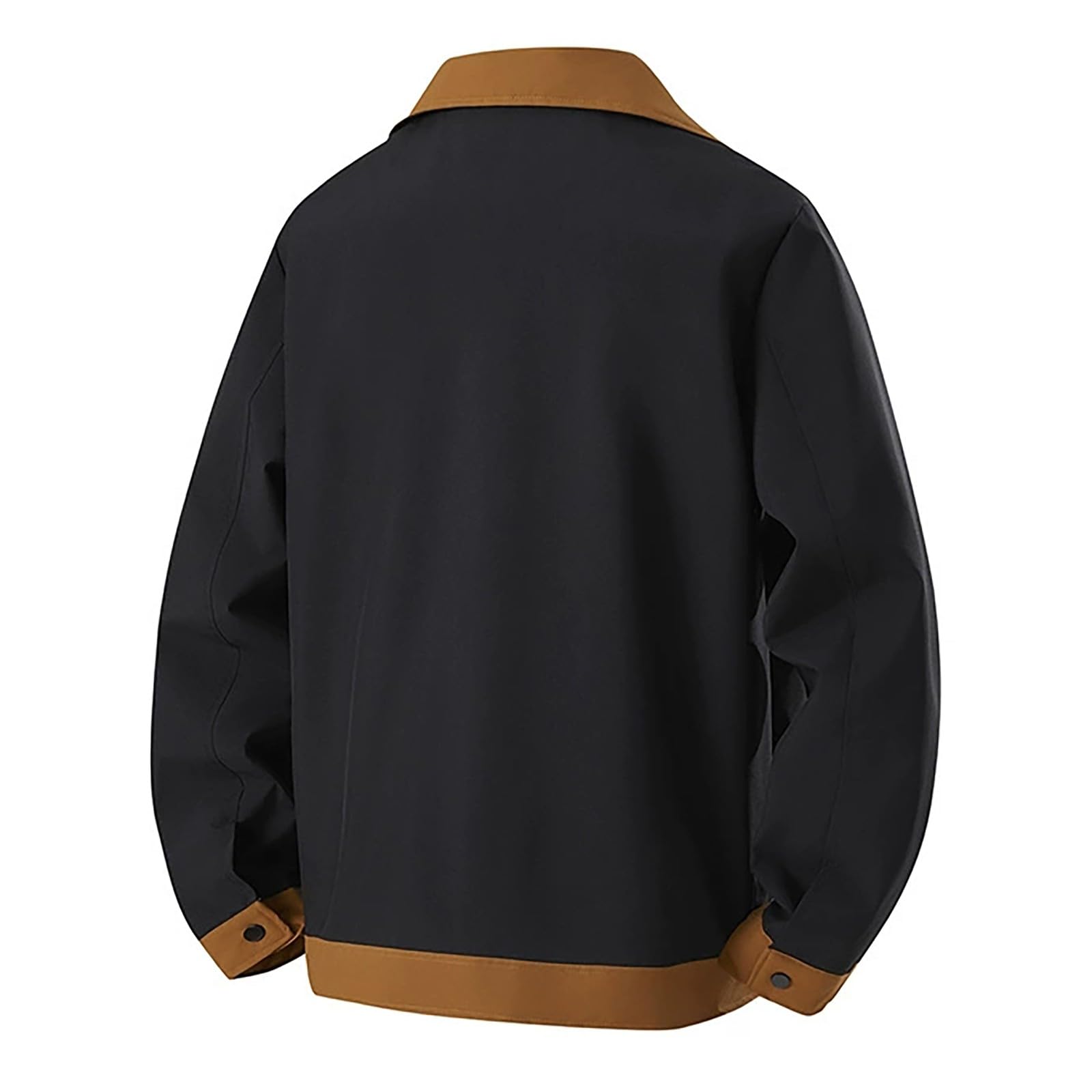 Générique Blouson Homme Pardessus Coupe Vent Des Poches Léger Pour Trench-Coat, Classique Pardessus Coupe Vent Hiver Chaud Light Jacket Vacances D’automne Et D’hiver Randonnée