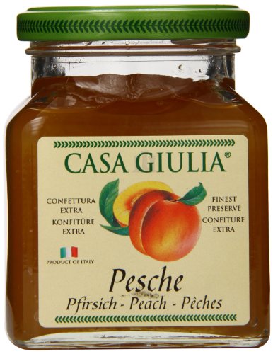 Casa Giulia Jam, Peach, 12.35 Ounce