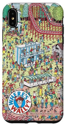 ウォーリーをさがせ Amusement Park Scene スマホケース iPhone XS Max 用