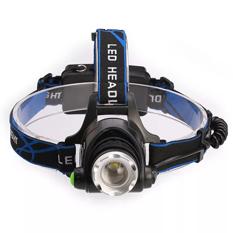 Şarjlı Led Kafa Feneri Ayarlanabilir Zoom Özellikli 3 Modlu Beyaz Işık Cata Poyraz Outdoor Kafa Lambası