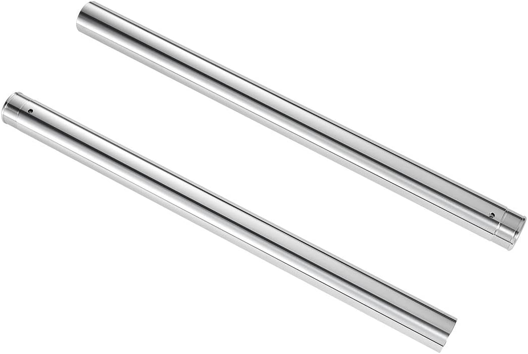 LANBAO Front Inner Fork Tubes Fork Pipes For Yamaha FZ6 FAZER S2 2007 2008 2009 43x590mm Silver