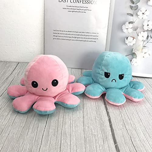 Oktopus Plüsch Wenden,Octopus Plüschtier Oktopus Kuscheltier Zum Wenden Sehr Gut Geeignet als Geschenk für Jungen und… – Bild 7