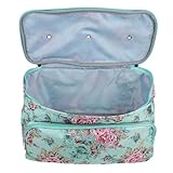 YOSADIER Sac de Rangement Carré pour Tricoter avec Bandoulière Organiseur de Pelotes et Ou...