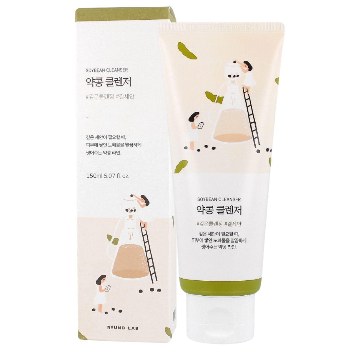 Round Lab - Soybean Cleanser, 150 ml