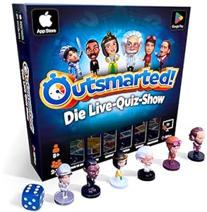 Outsmarted – Das Digitale Quizshow-Brettspiel | Kinder, Jugendliche und Erwachsene | Spielabend der nächsten Generation für Familie und Freunde | 2–24 Spieler | Ab 8 Jahren | Über 10.000 Fragen