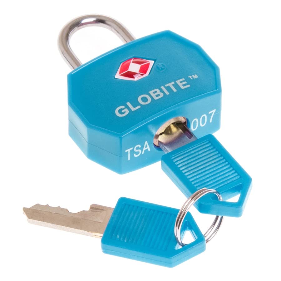 KshaviKshavi TSA Luggage Locks with Keys (1 Pack)