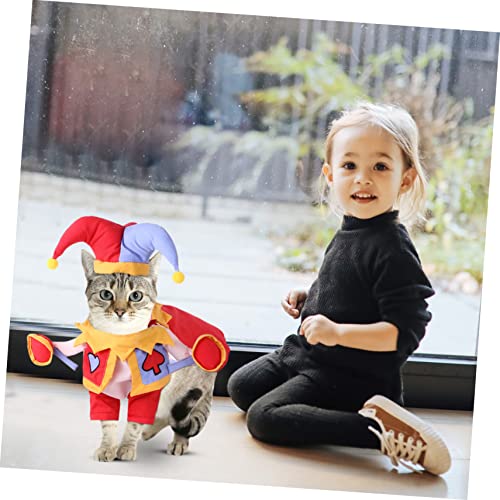 WOONEKY 1 Conjunto De Roupas Para Gatos E Cães De Halloween Decoração De Halloween Brinquedos Intera