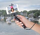 Rizilink MP900 Ultra Compact/Expandable Bluetooth Selfie stick, Monopod for iPhone 6, iPhone 5S, Samsung Galaxy S6 S5, Android