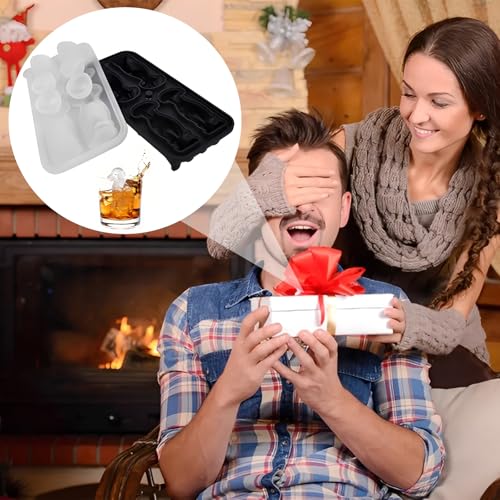 Bandeja para cubitos de hielo con forma de perro 3D miniatura 6
