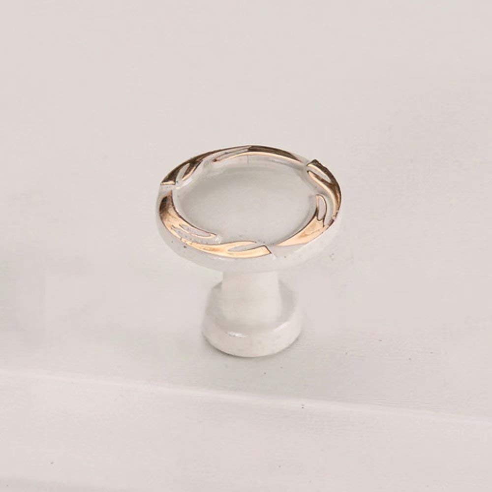 Antyczny mosiądz uchwyty do szuflad szafki 2 szt. Gałki ciągnie do szafki kuchennej szafa komoda odległość otworu 96mm 128mm(Style a,Single Hole)