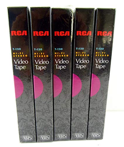 Formato VHS RCA T-120H VHS - Cassetta video 120 minuti (confezione da 1)