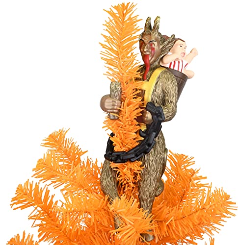 Tree Buddees Creepy Krampus Tree Topper For Christmas Or Halloween Trees - Large 10" #TOP6