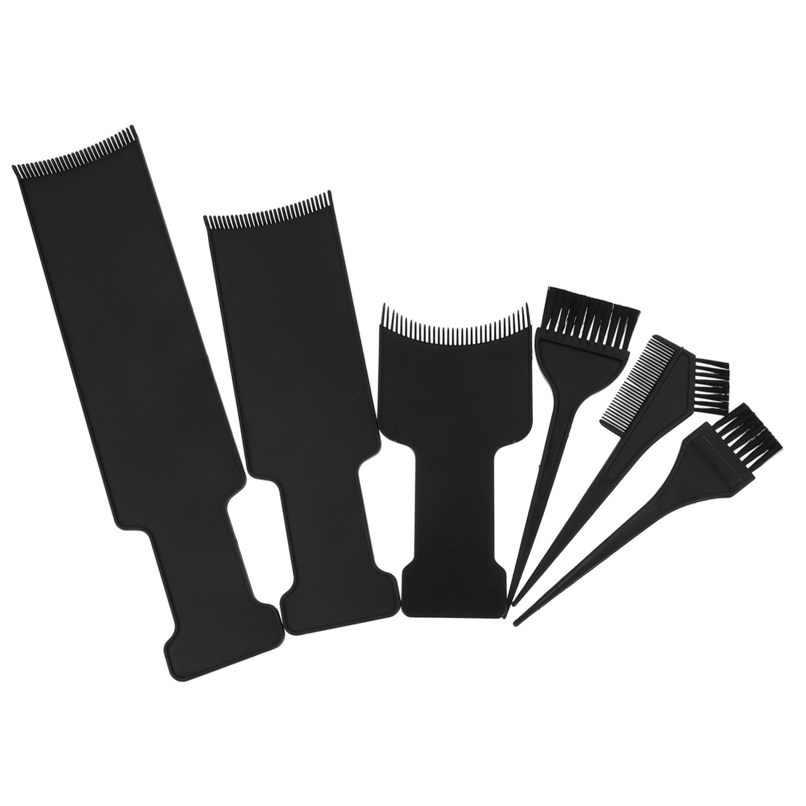 OHPHCALL Hair Coloring Tools Kit 6-piece Hair Dyeing Set Brush Bowl Foil for Home Salon Use