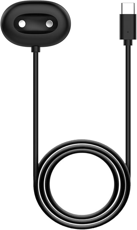 Cable de carga para Google Pixel Watch 4, soporte de carga USB lateral magnético para reloj inteligente Google Pixel Watch 4 de 41 mm/45 mm (negro)