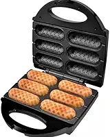 Grill Crepeira E Hot Dog Corn Dog Elétrica Antiaderente 110V(110v)