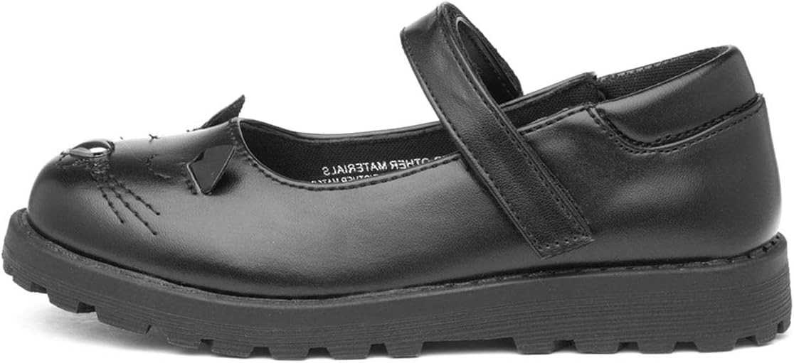 Walkright Lucy Girls Black Cat Face School Shoe Kuwait Ubuy