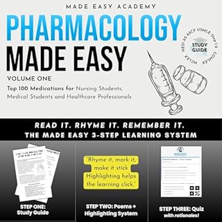 Pharmacology Made Easy: Top 100 Medications for Nursing Students, Medical Students and Healthcare Professionals: (NCLEX, HESI