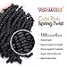 TOYOTRESS Bob Spring Twist Hair - 6 inch 8 packs Pre-twisted kids Crochet Hair Spring Twists Crochet Braids, Synthetic Braiding Hair Extensions (6 Inch, 1B)