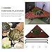 balacoo Turtle Decor Turtle Basking Platform Foam Floating Turtle Pier Tortoise Play Terrace Terrapin Dock Reptile Habitat Decor for Turtles Frogs Newts Tortoise Turtles Decor