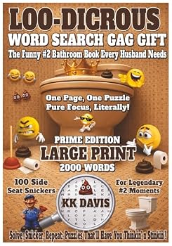 Paperback Loo-dicrous Word Search Gag Gift: The Funny #2 Bathroom Book Every Husband Needs (Prime Edition) Book