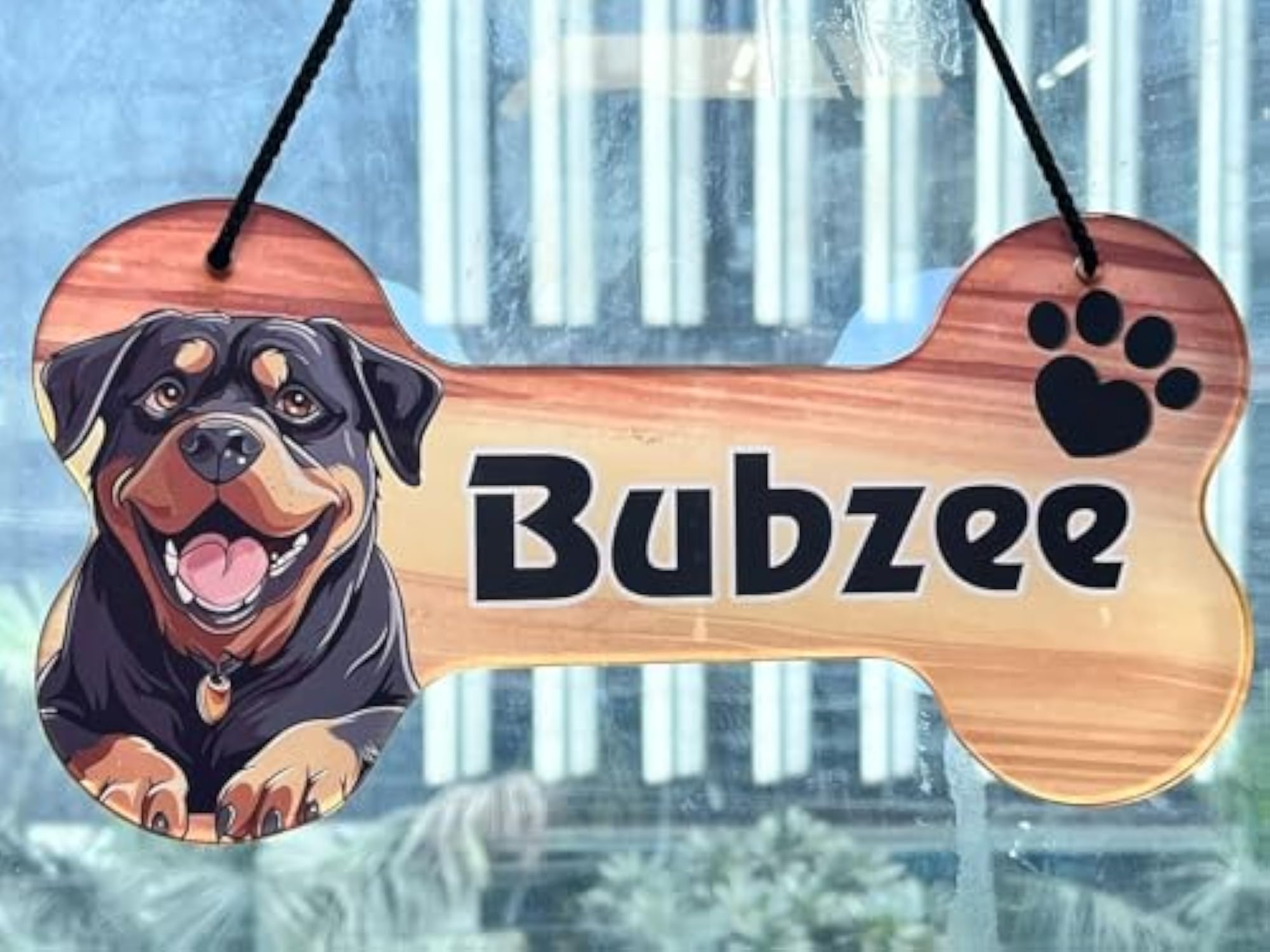 Customized Dog Name Acrylic Hanging Board