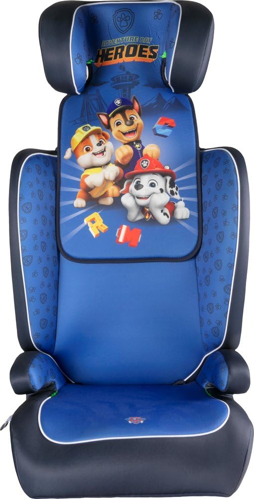 Tataway i-Size R129, siège auto pour enfant de 15 à 36 kg (3,5 à 12 ans), 100-150 cm, groupe 2/3, s'installe avec une ceinture à 3 points (Paw Patrol Boy) - 4