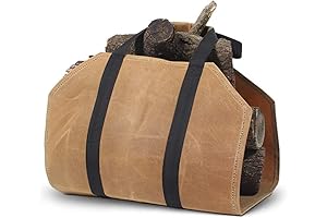 Premium Firewood Carrier Bag - Effortless Hauling Solution