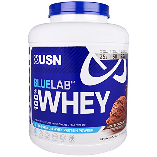 USN Supplements USN Supplements BlueLab 100 Percent Whey Protein Powder Molten Chocolate - Keto Friendly, Low Carb and Low Calorie, 4.5 Pound (Pack of 1), B01LCWIJJ8