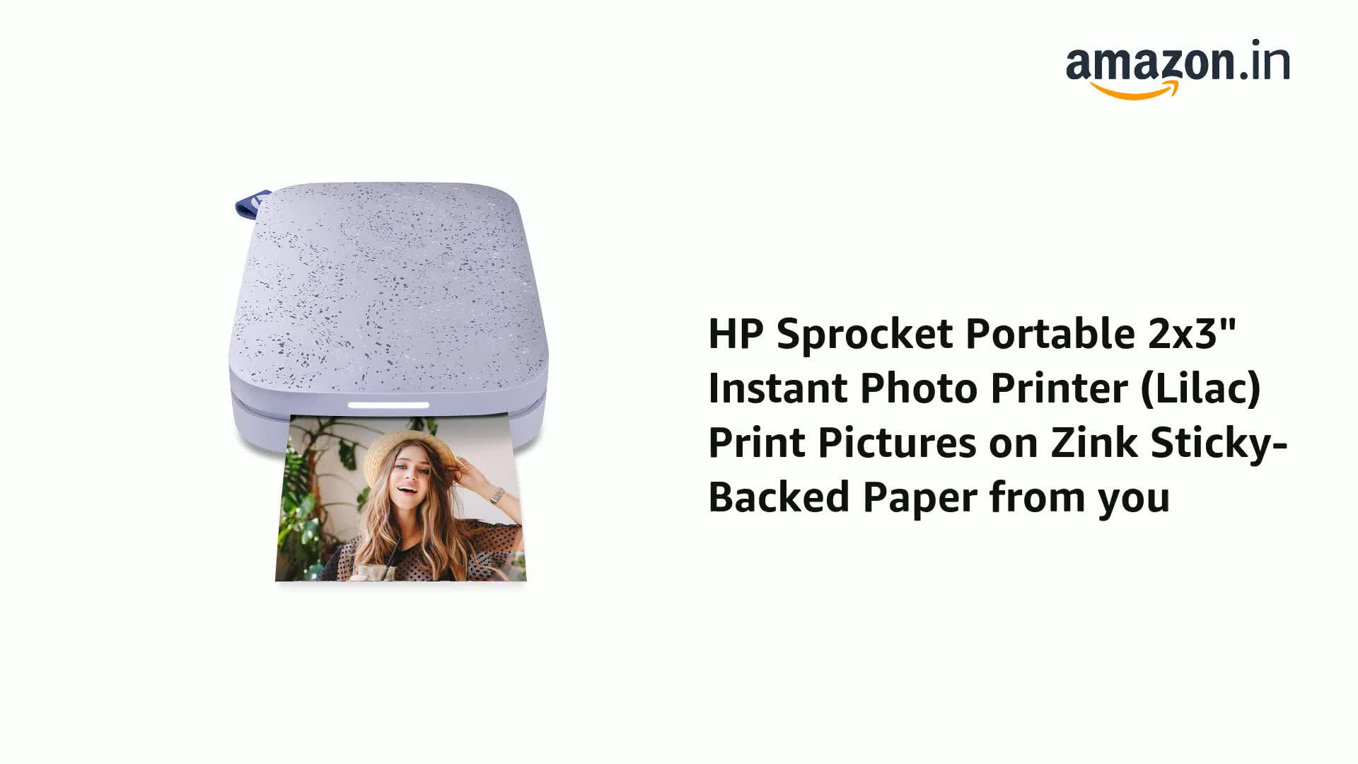 HP Sprocket Portable 2x3\