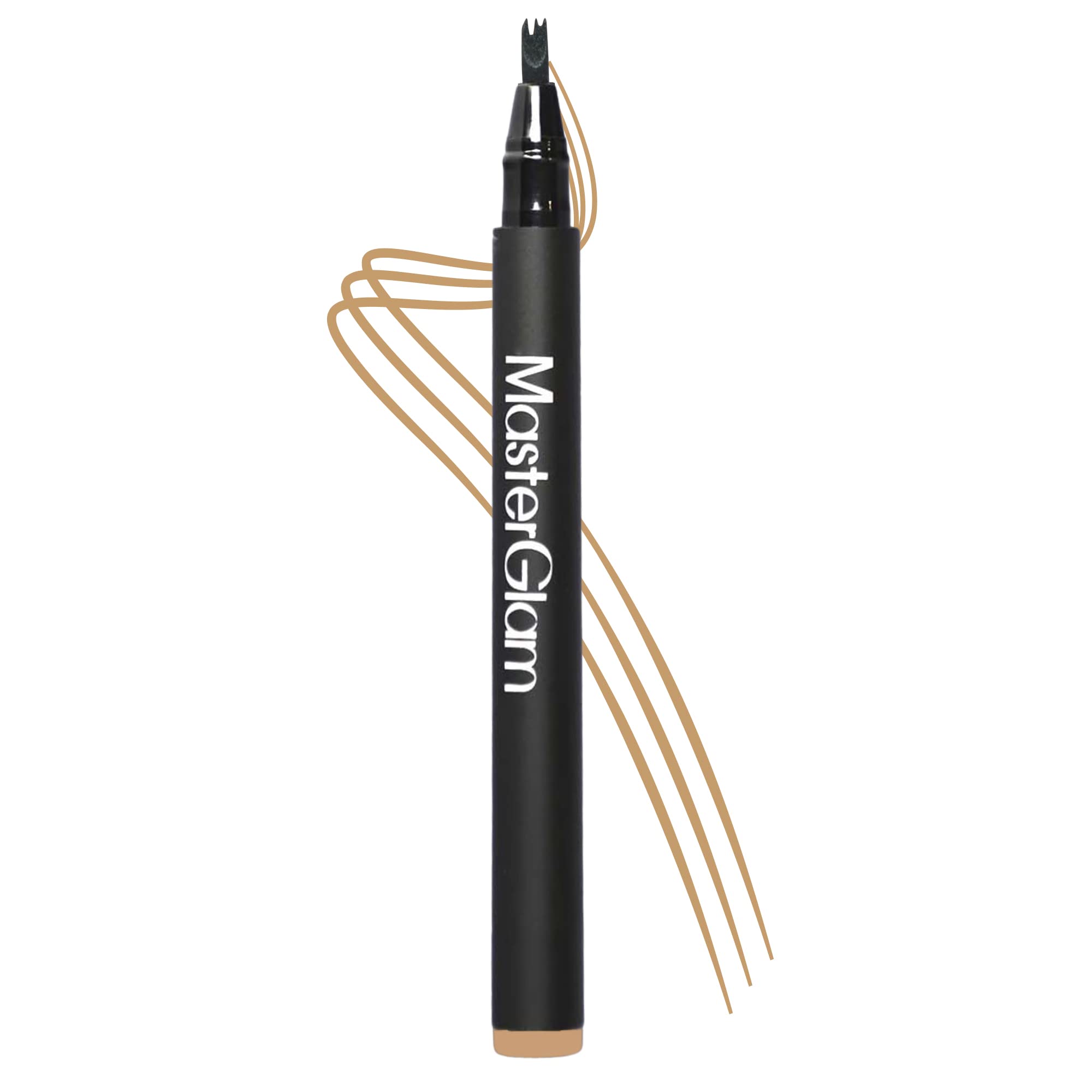 MasterGlam Amaze Brow Trio Eyebrow Serum Tint Pen with Peptides - Blonde