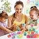 YESLUSY Regenbogenspiralen, Sprungfedern Spiralen Spielzeug, Party Mitgebsel, Lernspielzeug, Mitgebsel Kindergeburtstag Gastgeschenke, Kleine Geschenke für Kinder (30 Stück)