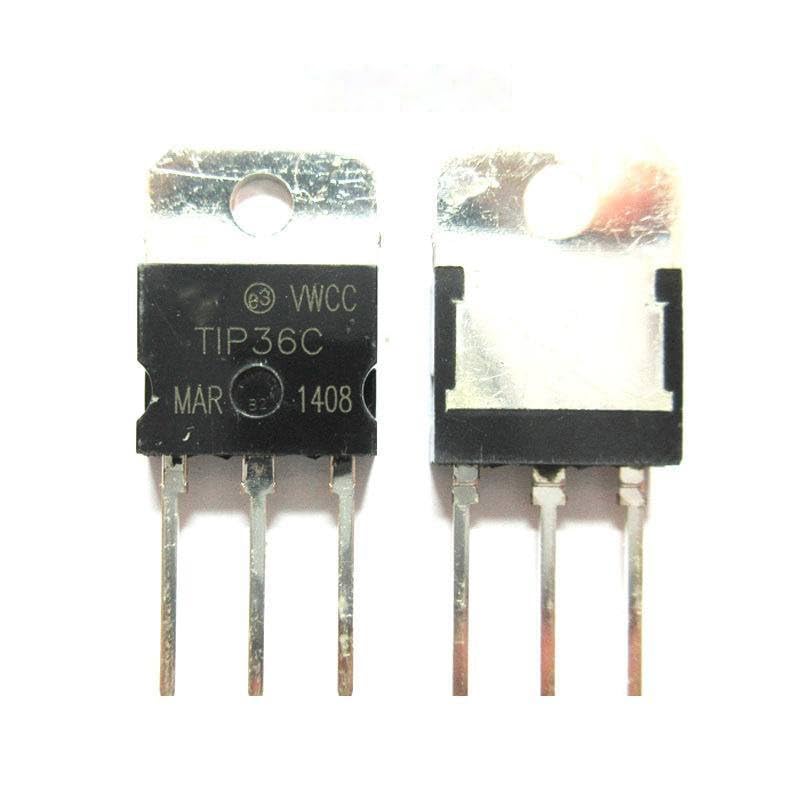 50PCS TIP36C TP36 TO-218 Bipolar Transistors - BJT 25A 100V 125W NPN