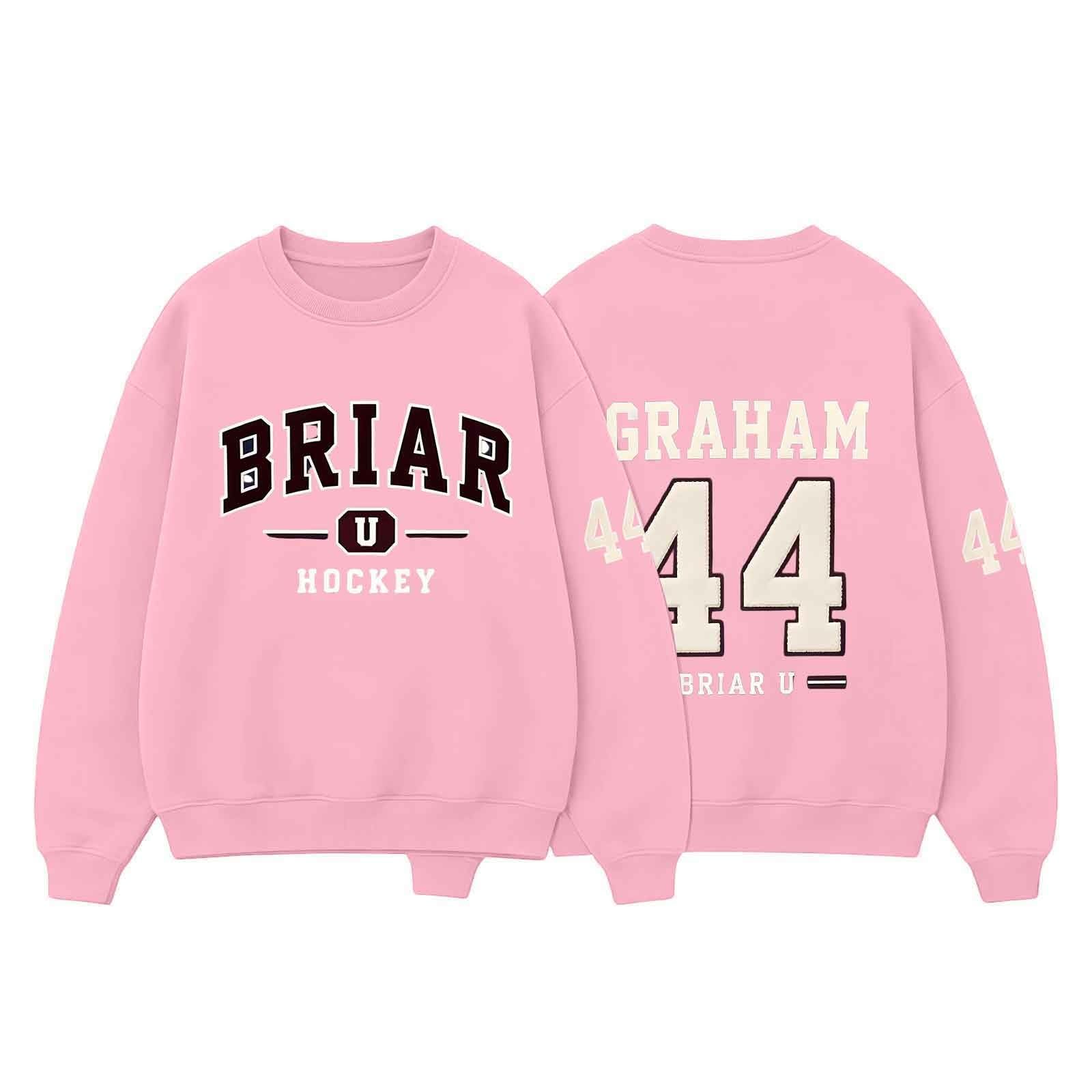 Off-Campus Sweatshirt Grahams 44 Di Laurentis 66 Briar U Hockey Merch Shirt