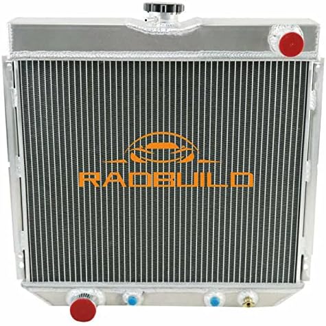 RadBuild3 Row Aluminum Radiator for 1963-1977 Ford Mustang/1966-1970 Ford Falcon Radiador for 1963-1969 Ford Fairlane/1966-1973 Mercury Comet Radiators for 1971-1977 Ford Maverick Most Engines 68 69
