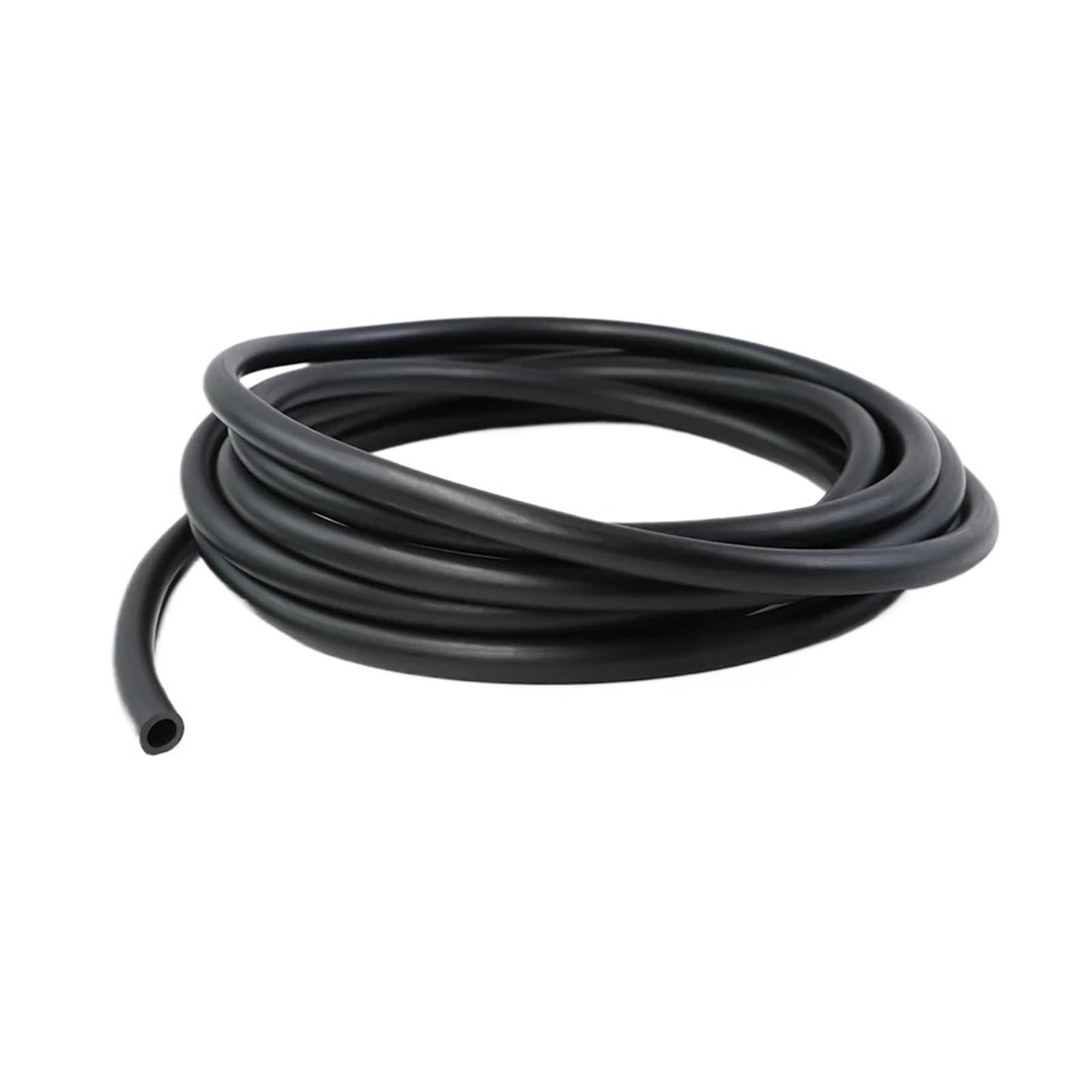 Tubo caucho flúor 2-25mm resistente calor ácidos | Resistente a ácidos, bases y altas temperaturas for fluidos químicos(10 METERS_ID 4MM X OD 7MM)