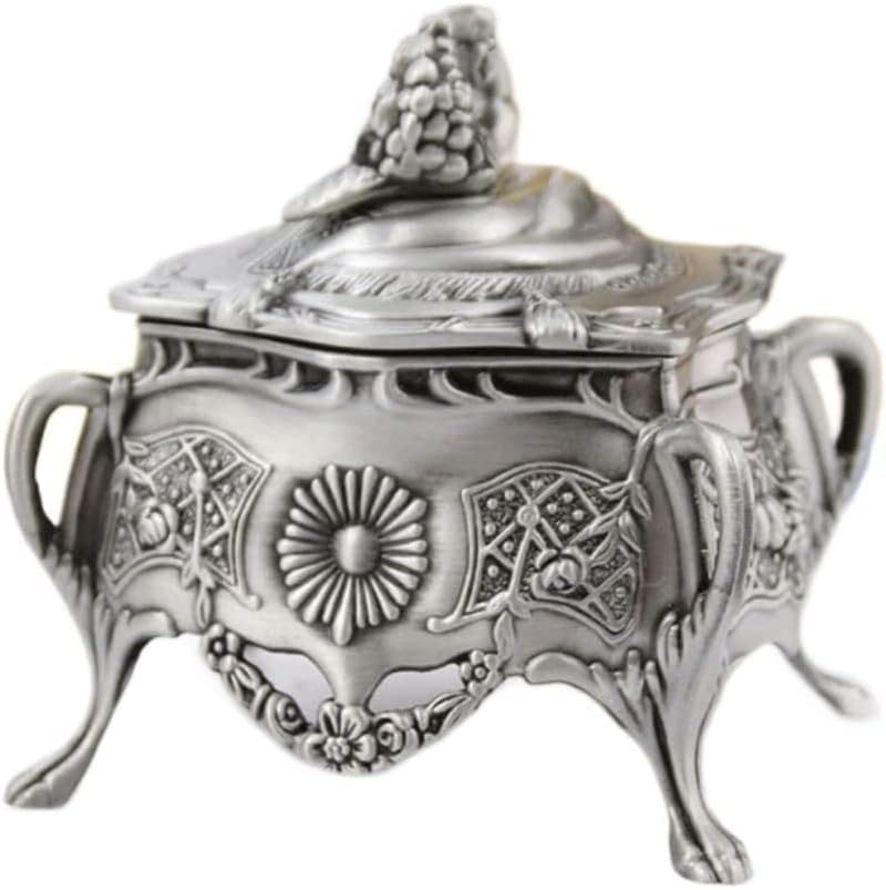 Boîte de rangement pour boucles d'oreilles et bagues en métal, le cadeau idéal et durable