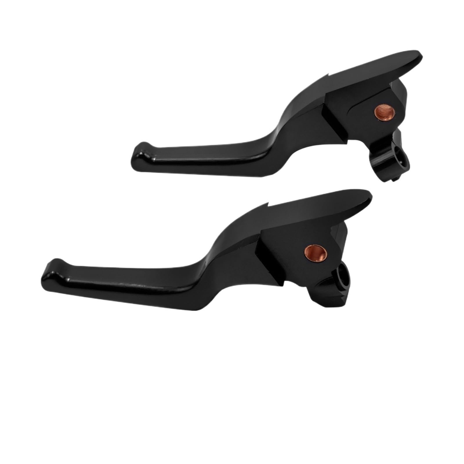 Ywqjiopm Black Brake Clutch Motorcycle Brake Clutch Lever Motorcycle Short Brake Clutch Lever 3 Finger Levers For Touring Electra Street Glide For Road King Fltrx Ultra Cvo 2014-2016