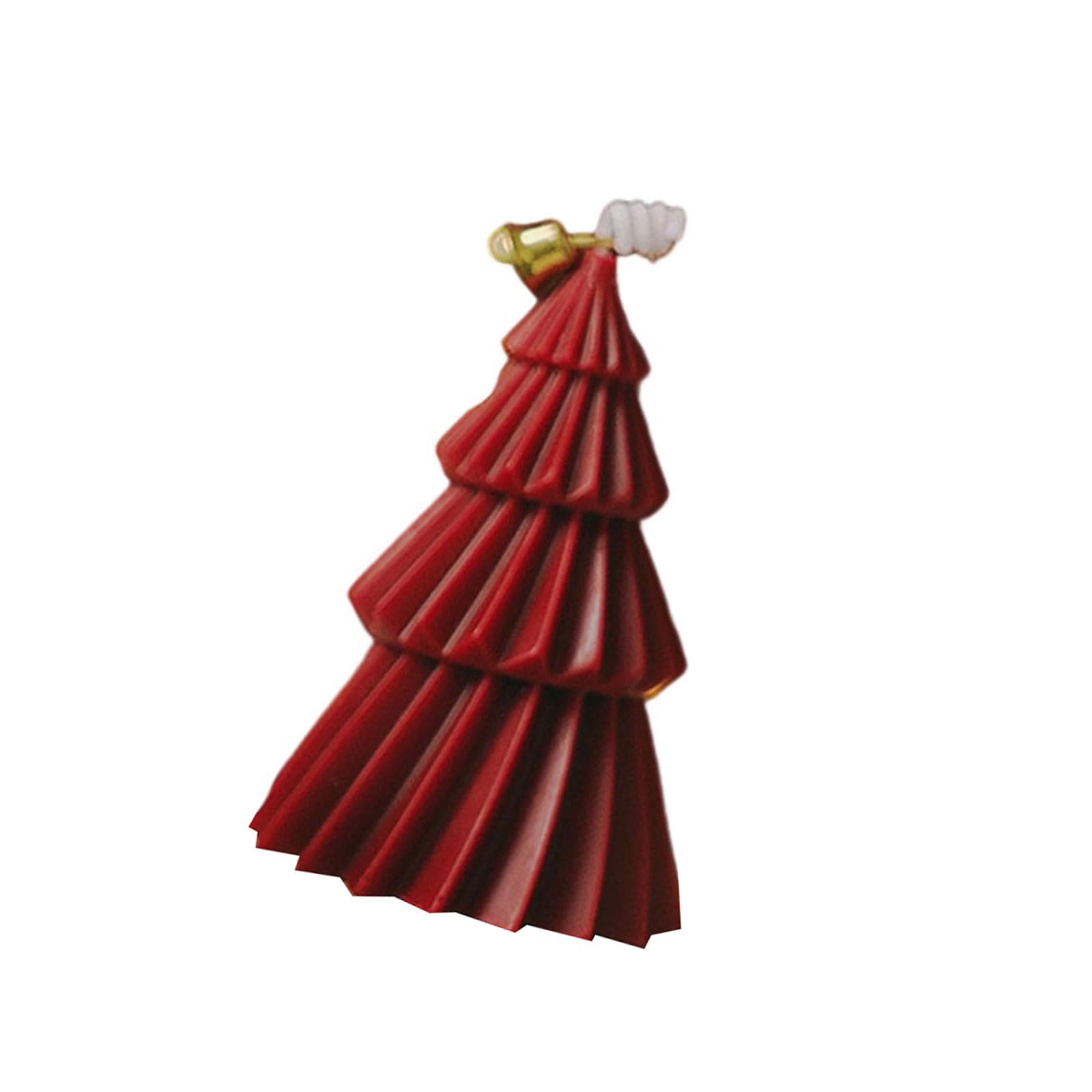 YROHGKPN Holiday Scented Soybean Christmas Tree Shape Relaxing Aromatherapies for Home Celebration Decoration Scented Christmas
