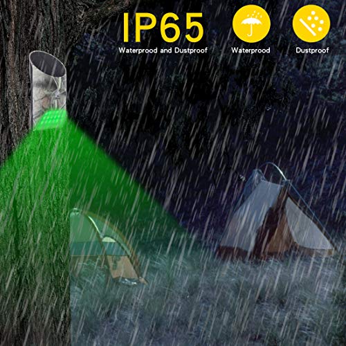 Feeder Hog Light Vizzlema Outdoor Solar Feeder Light For Hunting With Motion Sensor And Green Light For Game Animal Hunting (Pack Of 2) #TOP3