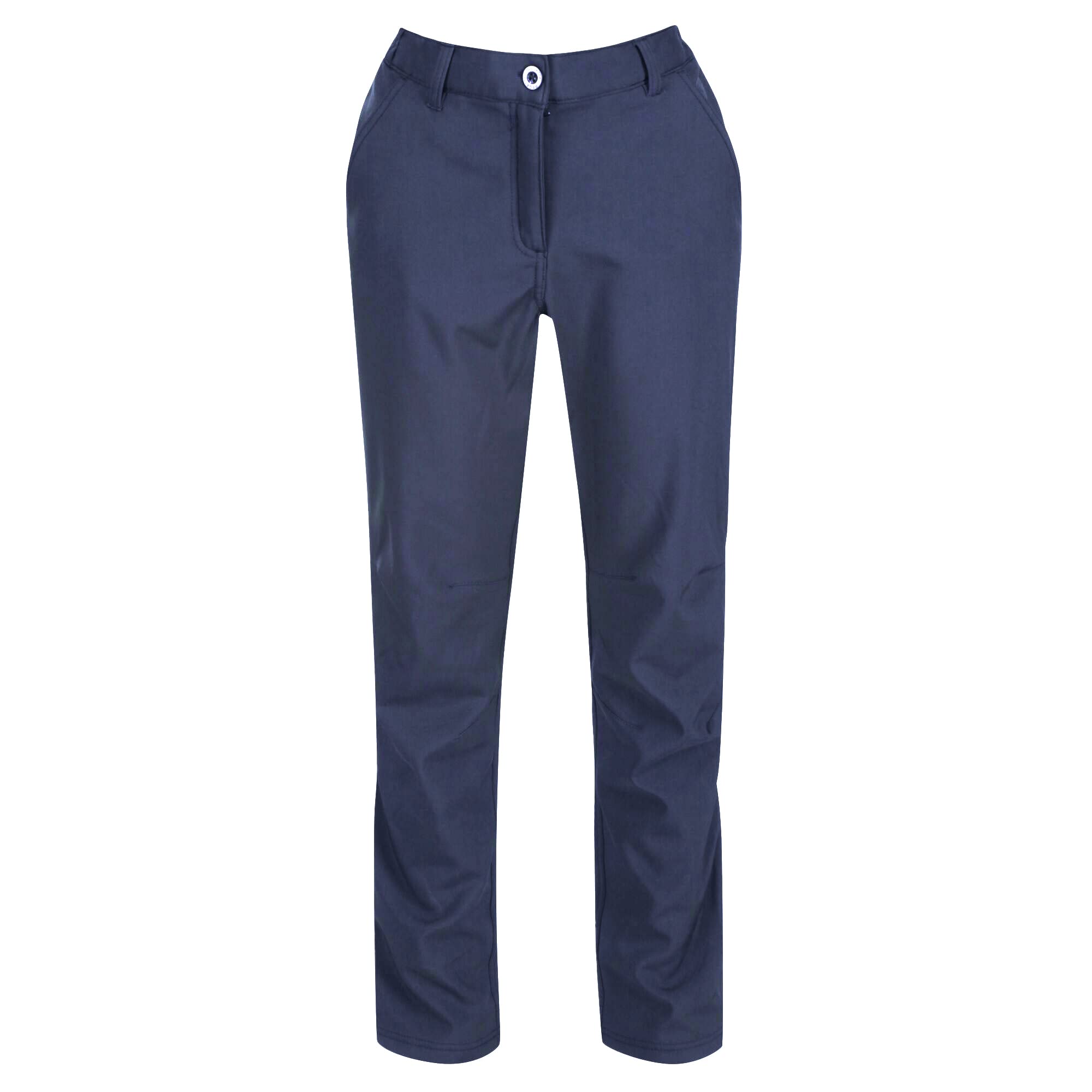 Regatta Fenton Softshell Walking Trousers Size: 18 L Women's Blue