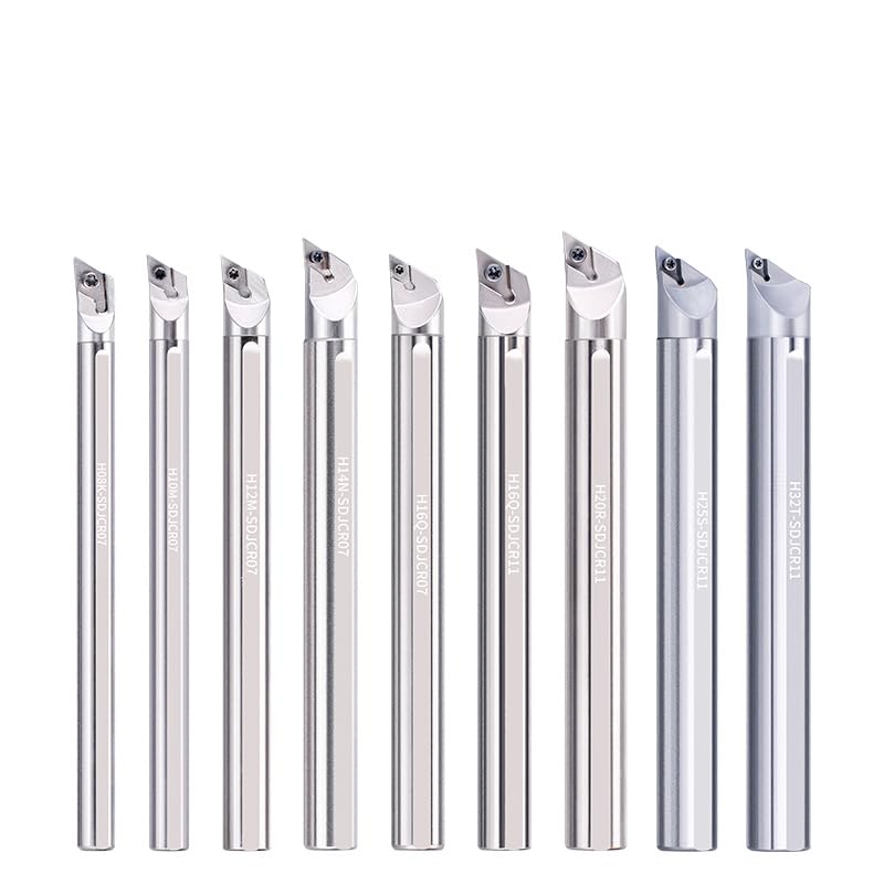 1pc HSS SDJCR7 SDJCR11 Lathe Boring Bar H08K H10M H12M H14N H16Q H20RH25SH32TH40U Internal Circle Lathe Tool Holder Turning Tool(DTU-H40U-SDJCR11)