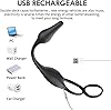 Doppio Motore Màssaggiatòre Próstatico, Silicone Vibràtóre con 7 Modalità di Vibrazione, Morbido Vibratǒri per Donna e Uomo Stimólazione Clitòridea e Puntó G Màssàggio, Ricaricabile e Impermeabile