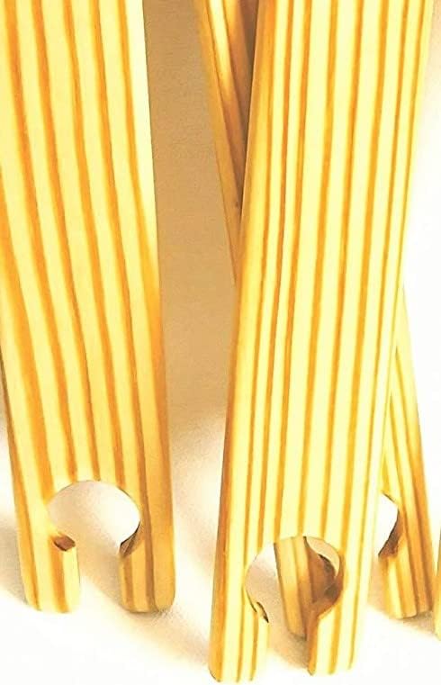 LeeKraftz 5 Piece 24 inch Weaving Shuttles, Free Pick up and Stick Needle