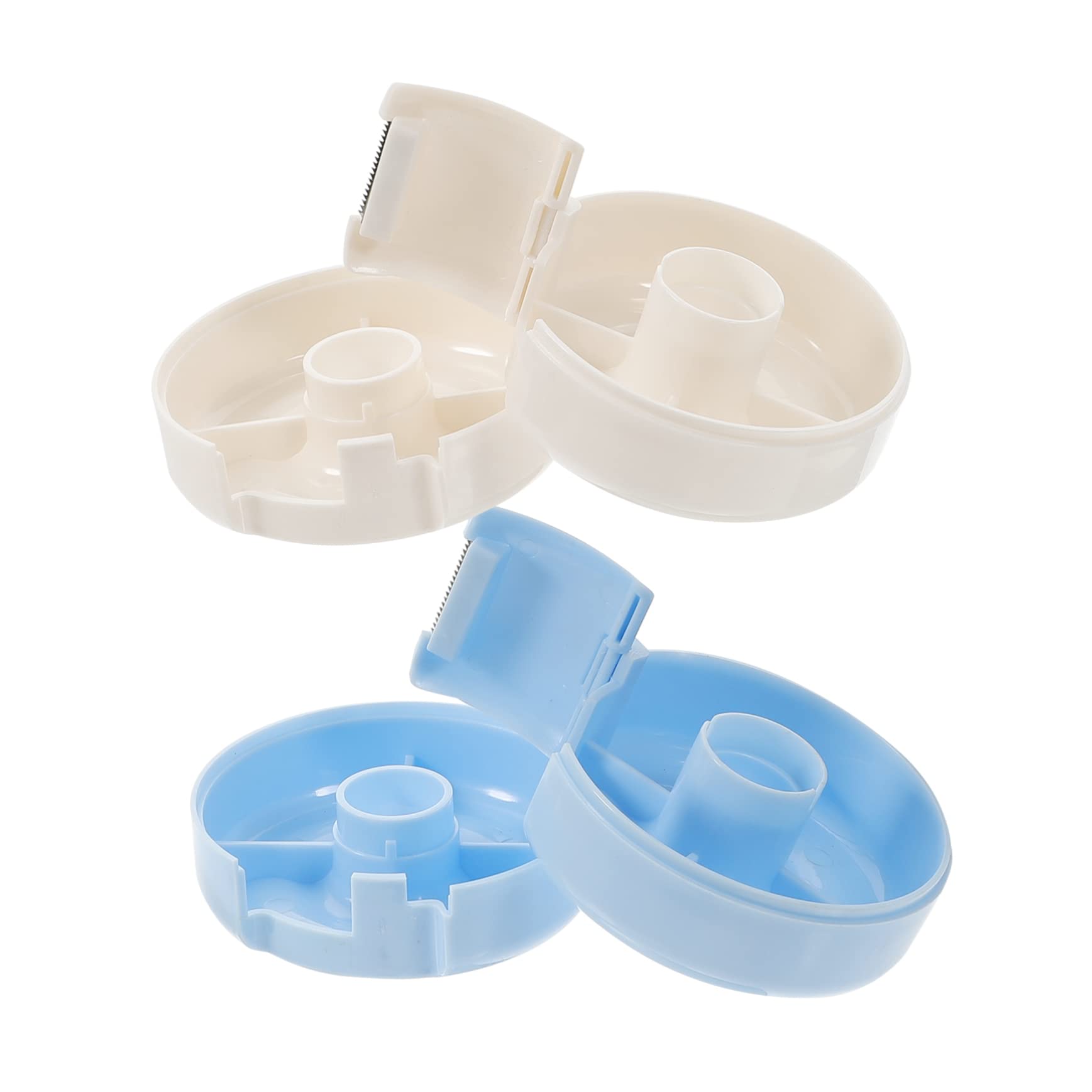 4 Pz Porta Nastro Distributore Di Nastro Portatile Nastro Da Scrivania Simpatico Dispenser Per Nastro Adesivo Porta Nastro Adesivo Mini Forniture Per Ufficio Abs