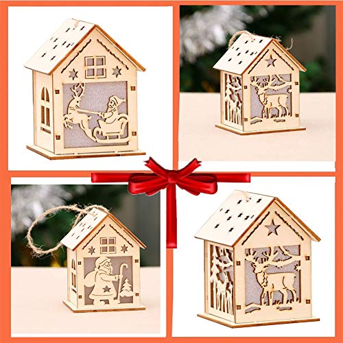 Weihnachtsdekorationen Weihnachten Holz Chip Tree Decor Weihnachten Trailer Home Fenster Dekor Mobel Wohnen Hsdsonline Com