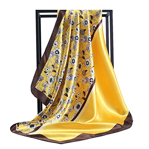 Sciarpa Donna Fiore Stampato - Scialle Lungo Morbido, 180x100cm - Foto 4