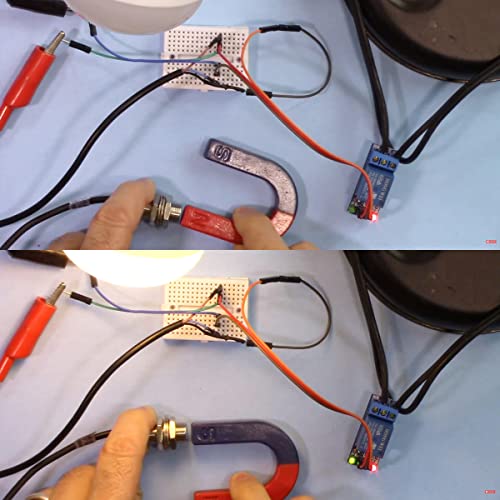 Dkardu 2 Pcs Dc5-30V Njk-5002C Hall Sensor Hall Effect Switch Proximity Sensor Npn 3-Wires Normally Open With Magnet Proximity Switch Bracket M12 #TOP6