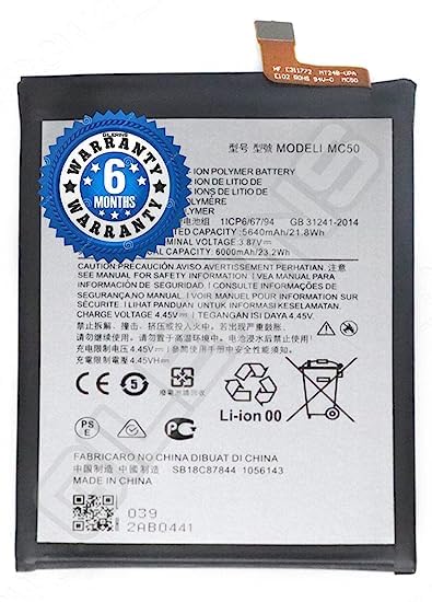 Image of Original MC50 Battery for Motorola G9 Power XT2091 XT2091-3 Battery with 6 Month Warranty**(A0169)