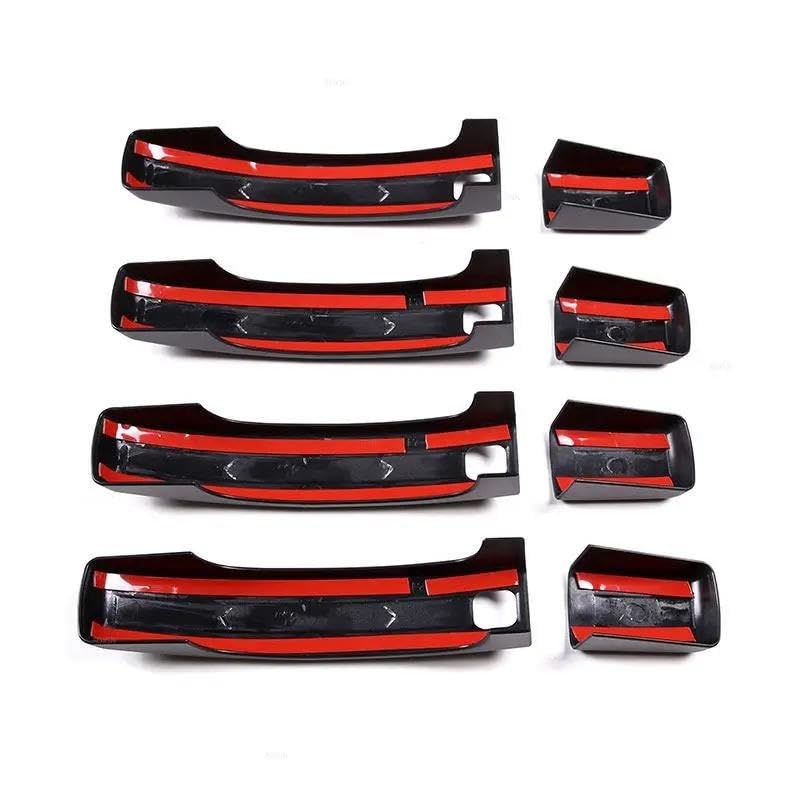 8 Stks Voor Land Rover Voor Discovery 4 LR4 Voor Range Rover Sport Voor Freelander 2 ABS Auto Deurgreep Cover Trim Decoratie (Kleur : 1 UK